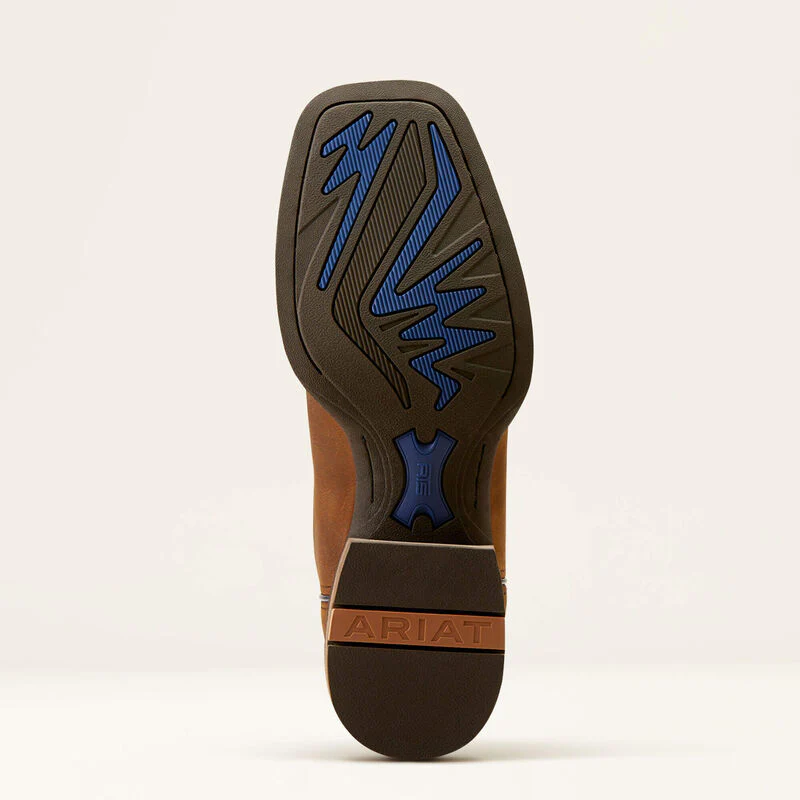 Ariat Men's Ricochet Cowboy Boots - Weathered Chestnut - Image 3
