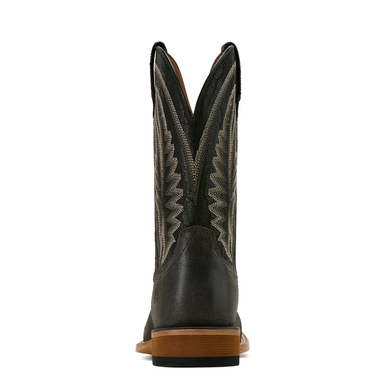 Ariat Men's Sidewinder Wide Square Toe Cowboy Boot- Grizzly Grey/Black - Image 3