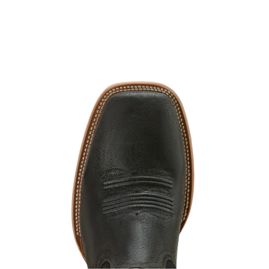 Ariat Men's Sidewinder Wide Square Toe Cowboy Boot- Grizzly Grey/Black - Image 5