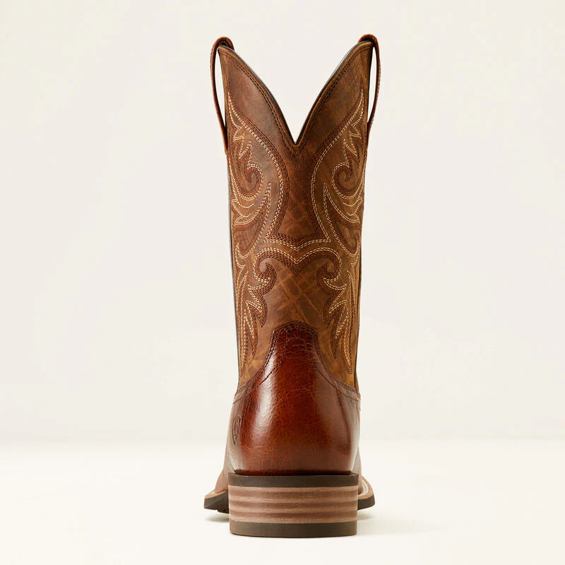 Ariat Men's Slingshot Cowboy Boots - Beasty Brown/Rugged Tan - Image 5