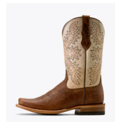Ariat Men's South Fork Cutter Toe Cowboy Boot-Adobe Clay - Image 3