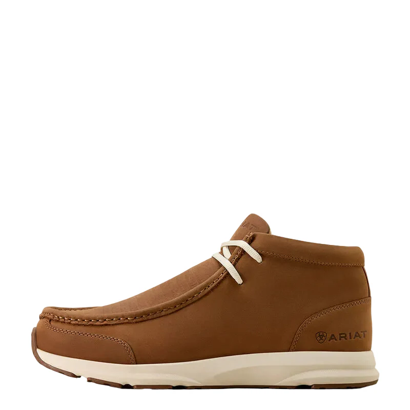 Ariat Men's Spitfire Shoe - Desert Sands / Chestnut Lizard Print - Image 2