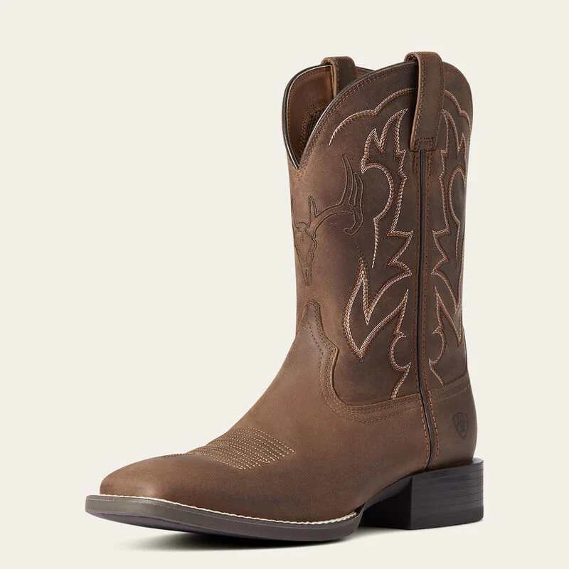 Ariat Men's Sport Outdoor Distressed Boots- Brown