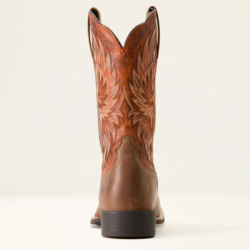 Ariat Men's Sport Rider Western Boot - Vintage Oak - Image 5