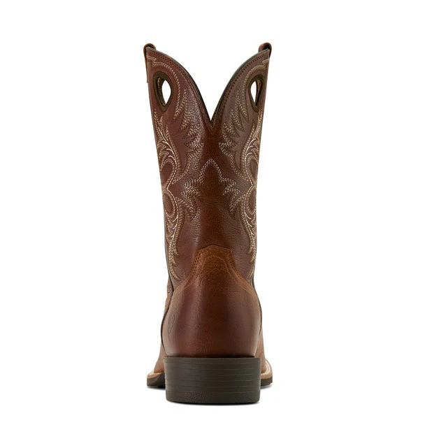 Ariat Men's Sport Rodeo Cowboy Boot- Aged Tan Elephant Print - Image 2