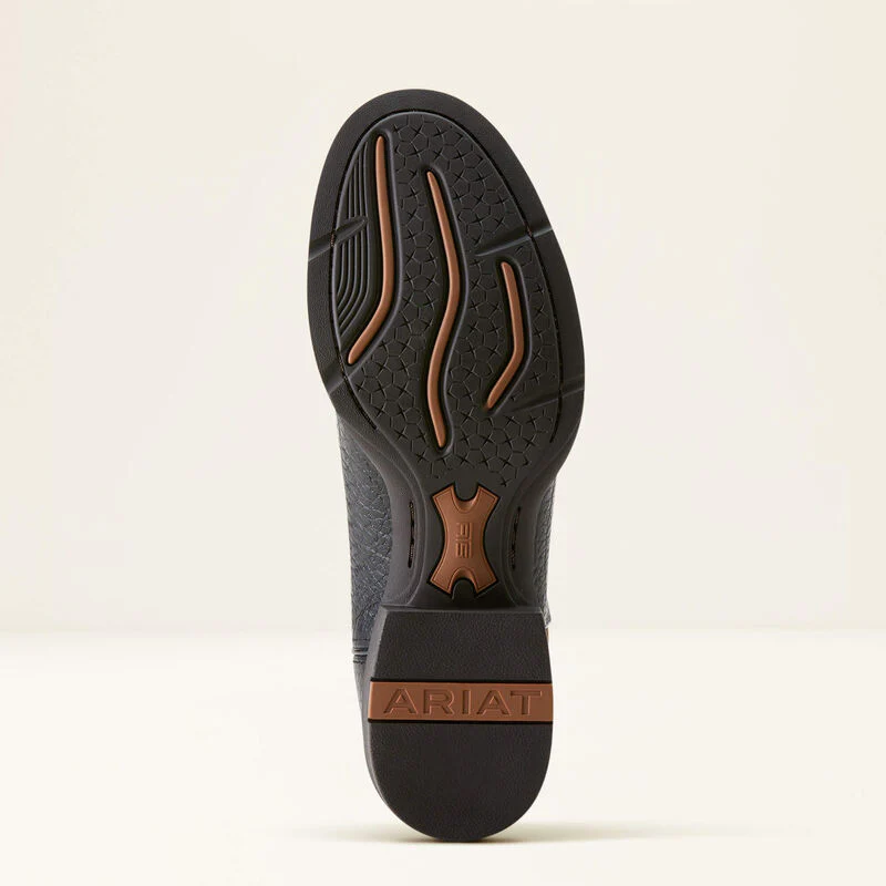 Ariat Men's Sport Stratten Cowboy Boot - Black Adobe - Image 4