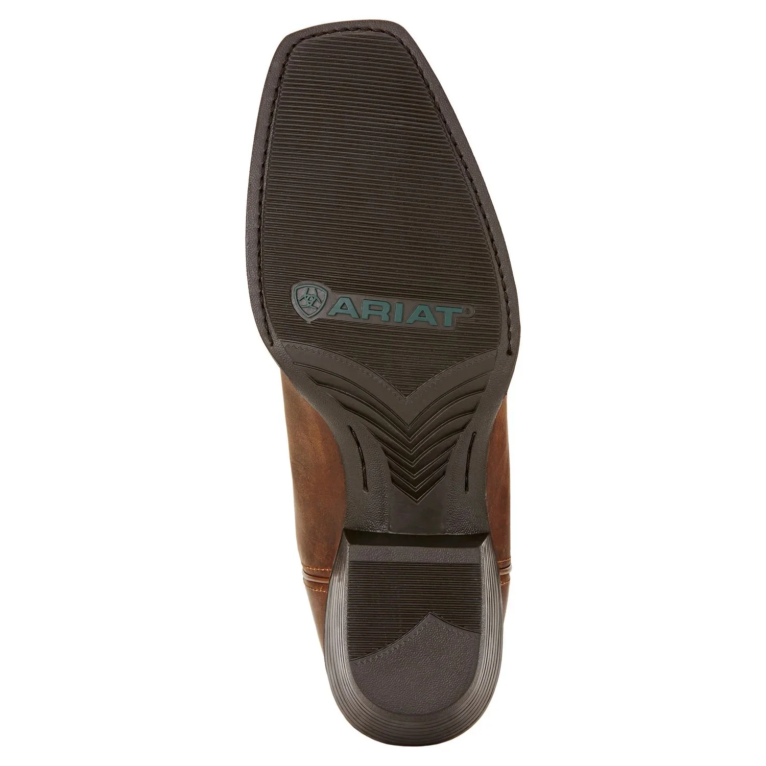 Ariat Men's Sport Wide Square Toe Western Boots - Powder Brown - Image 4