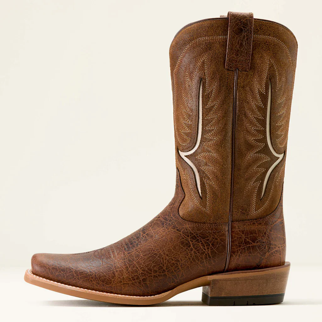 Ariat Men's Stadtler Narrow Cutter Toe Cowboy Boot- Adobe Clay - Image 2