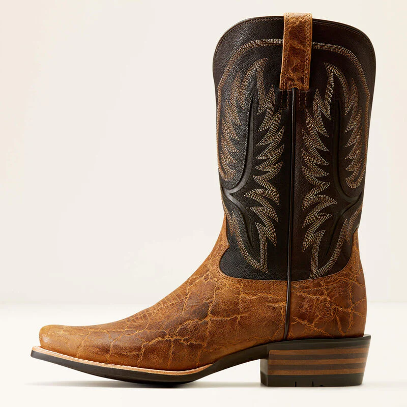 Ariat Men's Stadtler Western Boots - Smoked Tan/Aging Barrel - Image 2