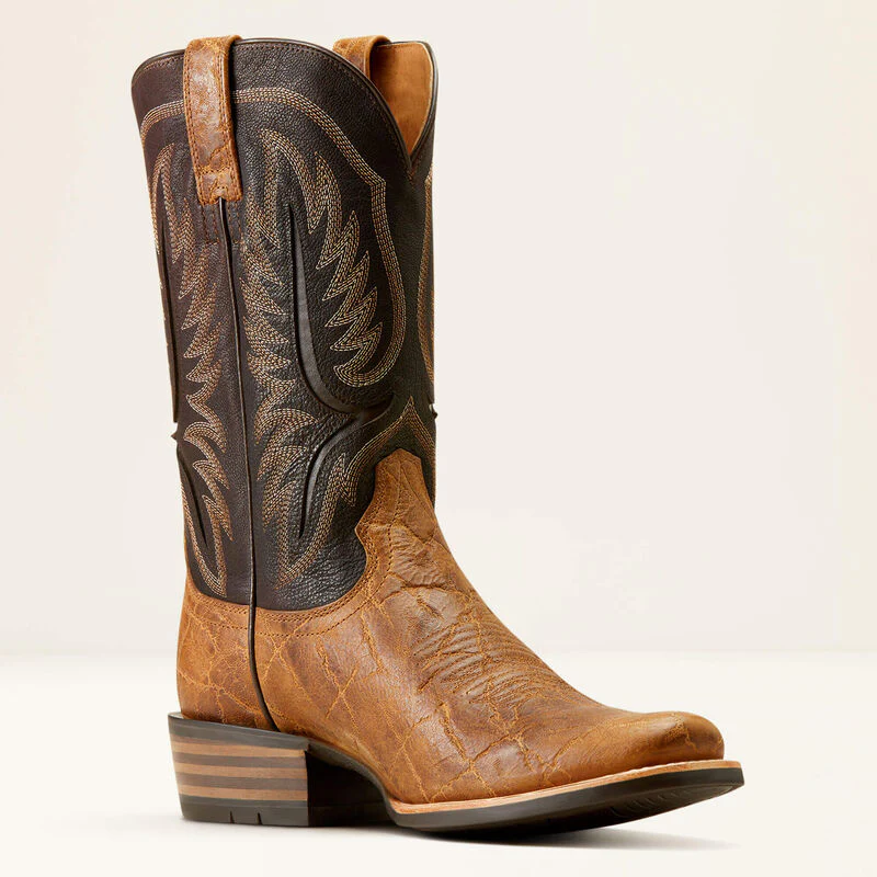 Ariat Men's Stadtler Western Boots - Smoked Tan/Aging Barrel - Image 6
