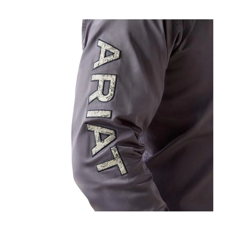 Ariat Men's Team Logo Twill LS Shirt - Assorted Colors - Image 3