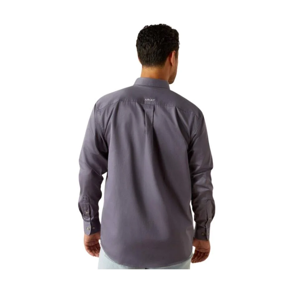Ariat Men's Team Logo Twill LS Shirt - Assorted Colors - Image 4