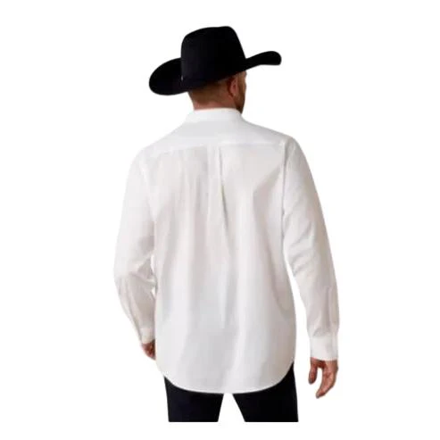 Ariat Men's The Everything Long Sleeve Shirt - White - Image 3