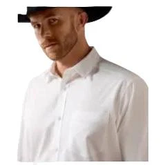 Ariat Men's The Everything Long Sleeve Shirt - White - Image 4