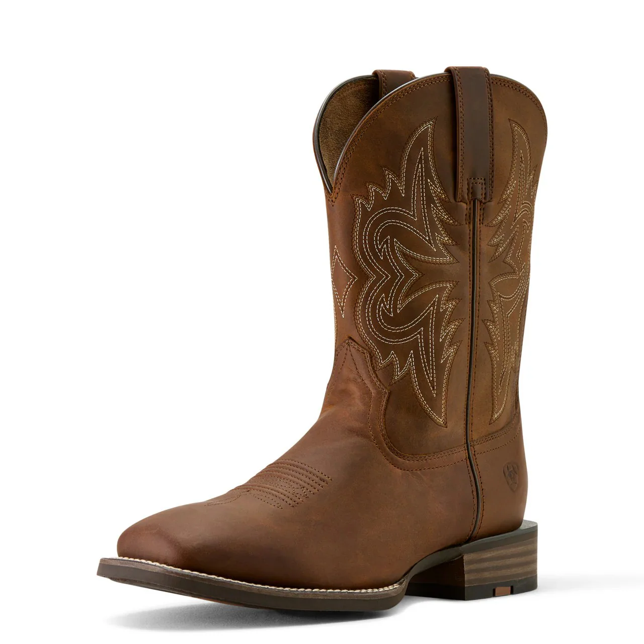 Ariat Men's Western Big Rig Cowboy Boot - Distressed Brown - Image 2