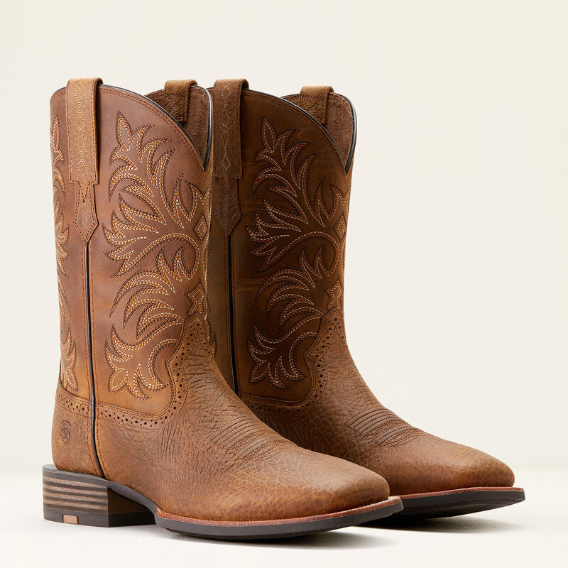 Ariat Men's Oakwood Western Boot - Oakwood Earth - Image 5