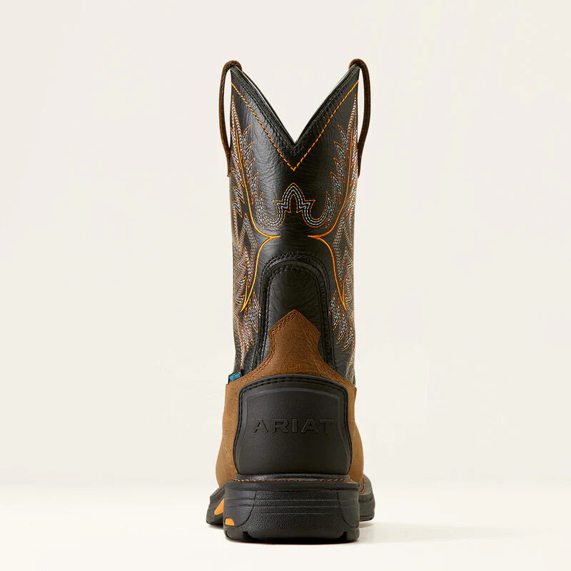 Ariat Men's WorkHog CSA XTR Waterproof Composite Toe Work Boots - Rye Brown/Black - Image 3