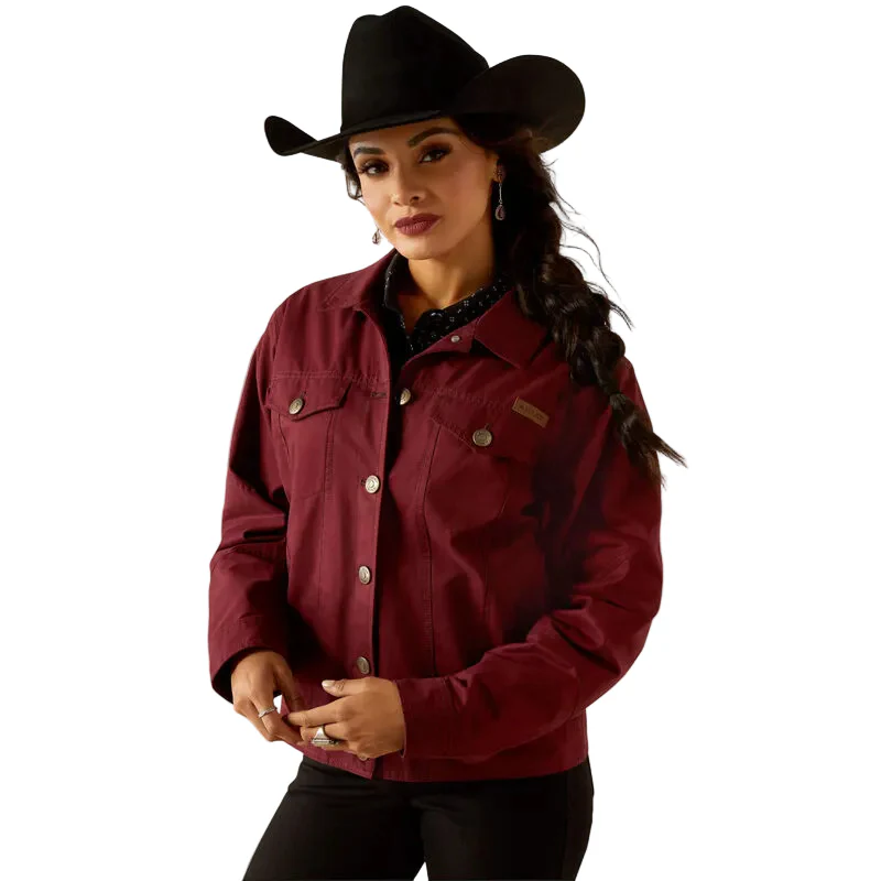Ariat Women's Grizzly Rancher Jacket- Tawny Port