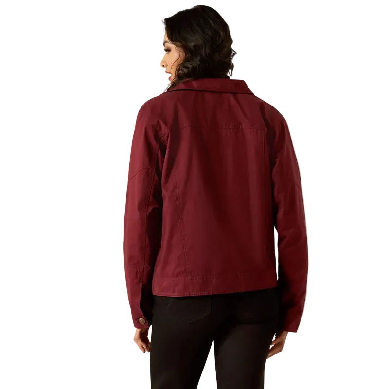 Ariat Women's Grizzly Rancher Jacket- Tawny Port - Image 3