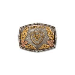 Ariat Rectangle Ariat Shield Buckle- Multi Finish