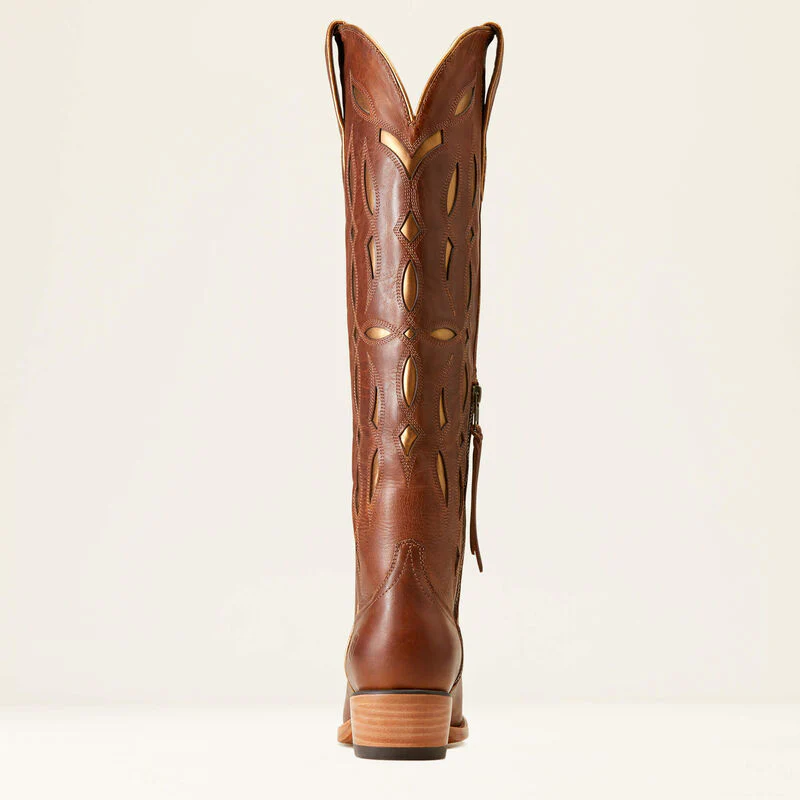 Ariat Women's Saylor StretchFit Western Boots - Chic Brown - Image 5