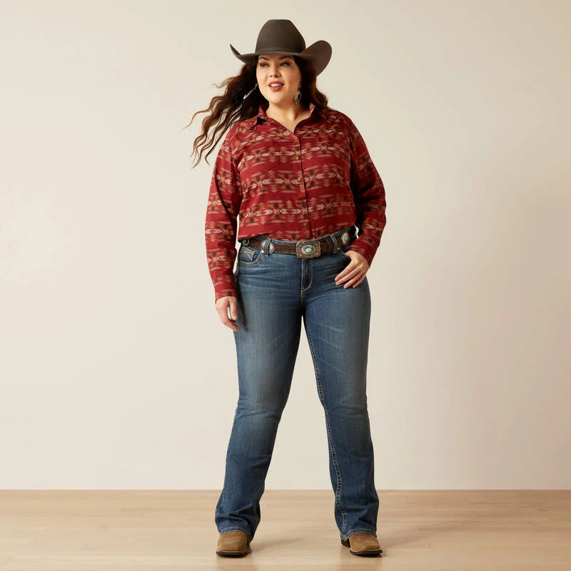 Ariat Women's Mid Rise Amora Boot Cut Jeans - Toronto - Image 3