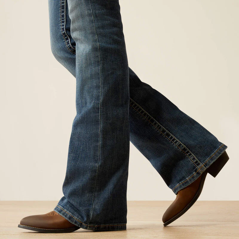 Ariat Women's Mid Rise Amora Boot Cut Jeans - Toronto - Image 4