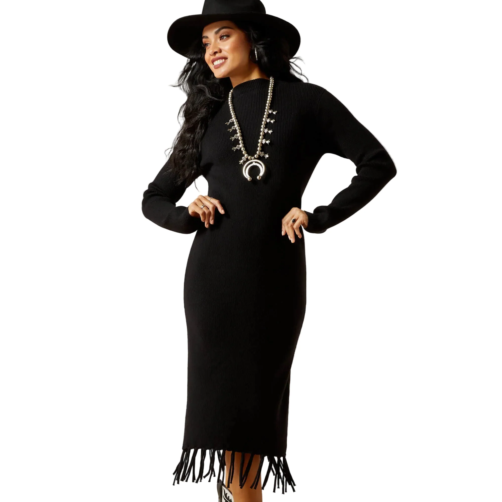 Ariat Women's Alicia Sweater Dress - Black