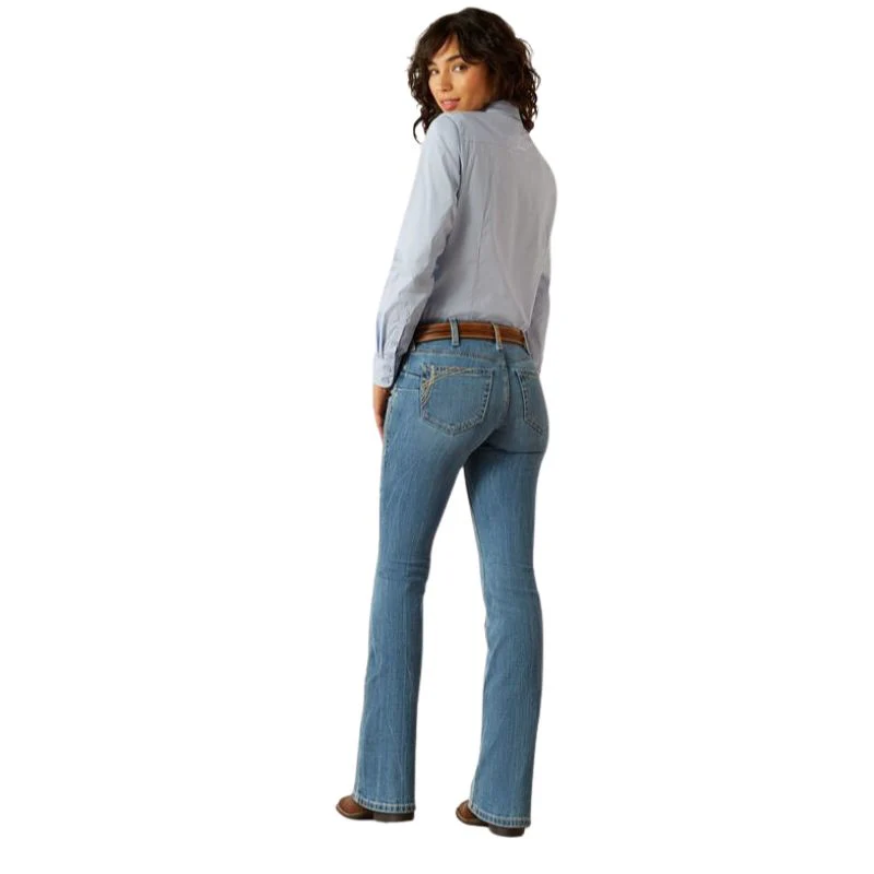 Ariat Women's Perfect Rise Naz Boot Cut Jean- Crete - Image 3