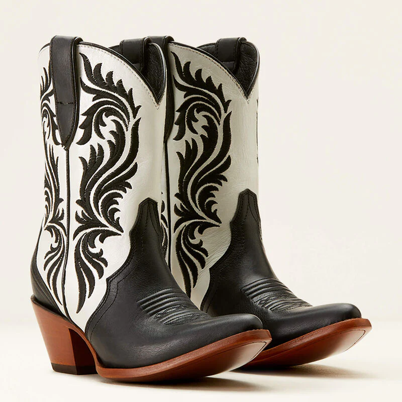 Ariat Women's Breakout Western Boots - Ink Well/Bright Pearl - Image 6