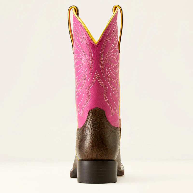 Ariat Women's Buckley Western Boots - Bronze Age/Blushing Pink - Image 5