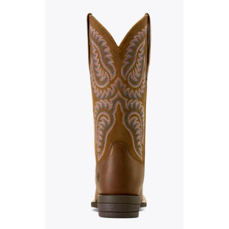 Ariat Women's Cattle Caite Stretchfit Western Boot- Distressed Brown - Image 2