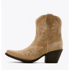 Ariat Women's Chandler Western Boot- Truly Taupe - Image 3