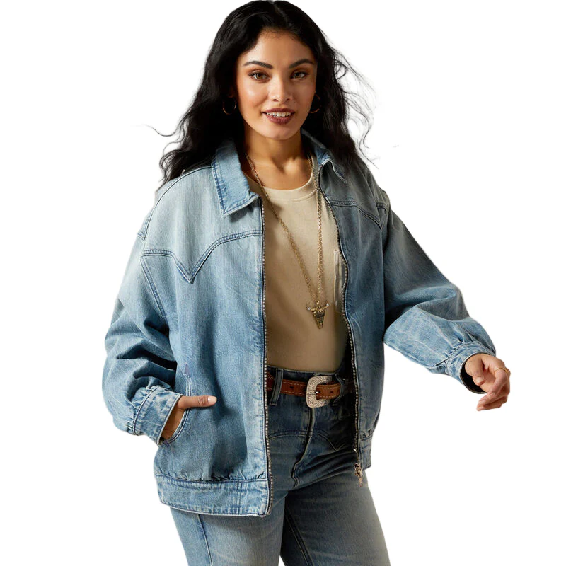 Ariat Women's Cheyenne Bomber Jacket- Candy