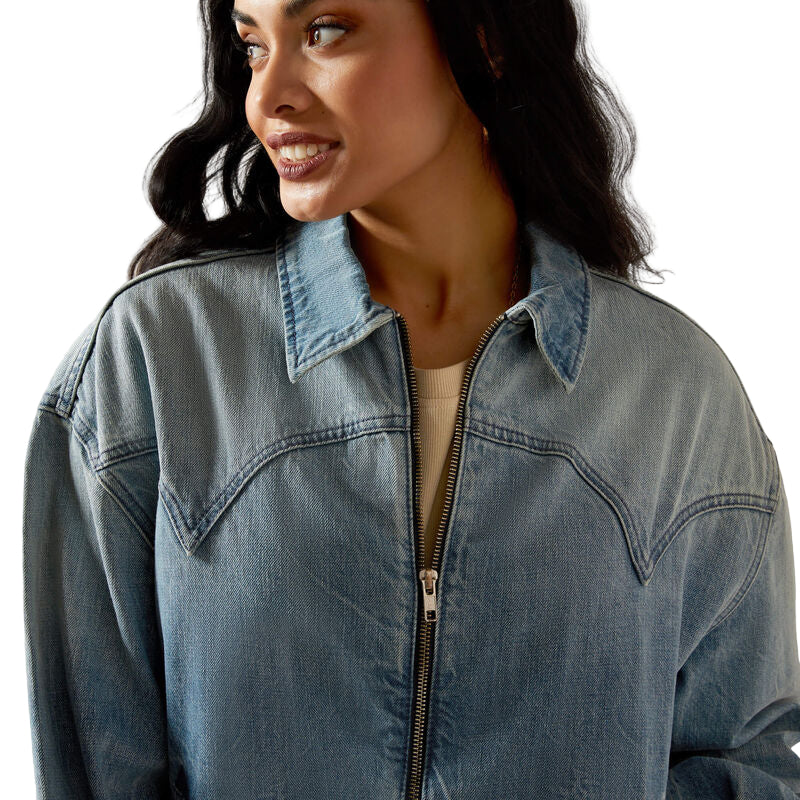 Ariat Women's Cheyenne Bomber Jacket- Candy - Image 3