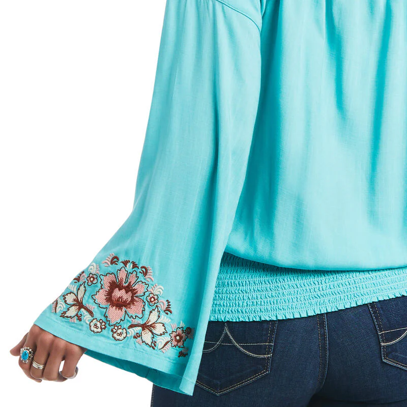 Ariat Women's Chica Del Valle LS Top - Image 3