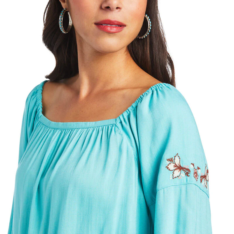 Ariat Women's Chica Del Valle LS Top - Image 4