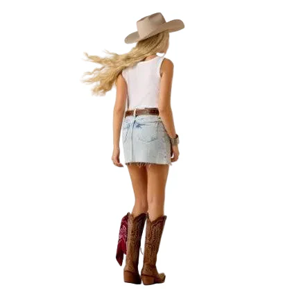 Ariat Women's Cowgirl Mini Skirt - Florence - Image 2