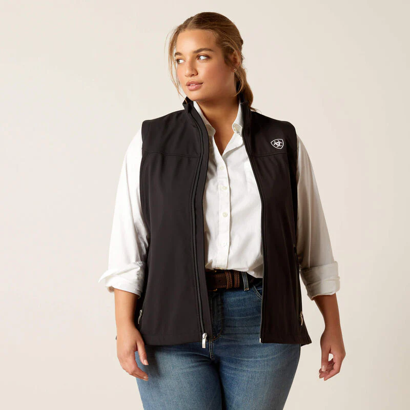 Ariat Women's New Team Softshell Vest - Multiple Colours - Image 4