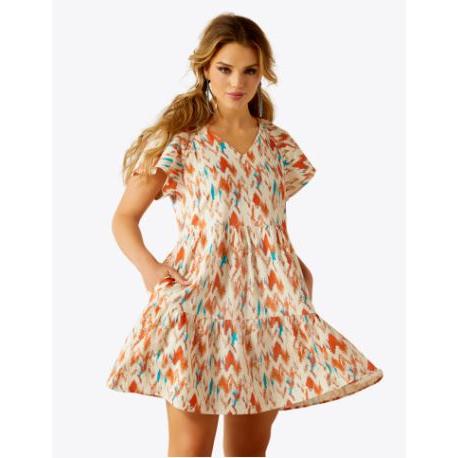 Ariat Women's Delilah Dress- Painted Watercolor