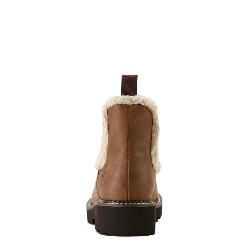 Ariat Women's Fatbaby Chelsea Western Boot- Distressed Brown Cream - Image 4