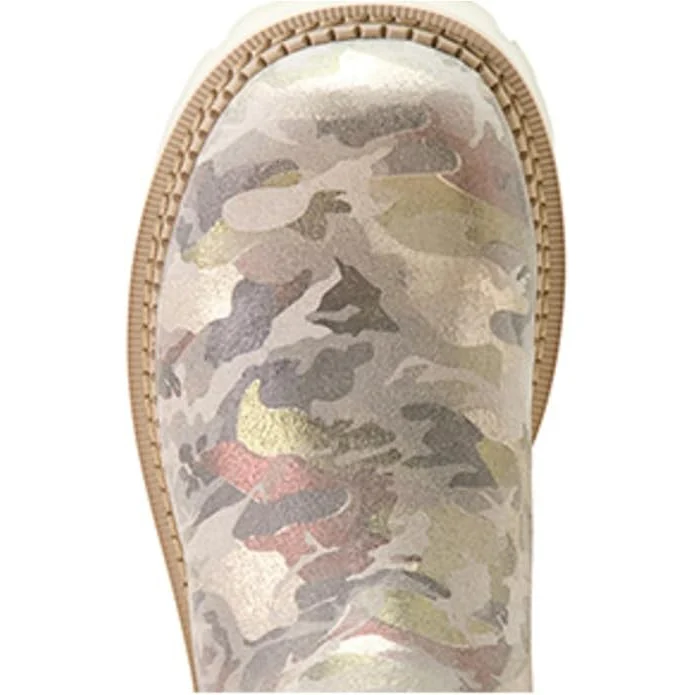 Ariat Women's Fatbaby Chelsea Western Boot - Pearlized Camo - Image 2