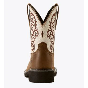 Ariat Women's Fatbaby Heritage Lilah Western Boot- Chocolate Chip - Image 2
