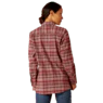 Ariat Women's Rebar Flannel DuraStretch Work Shirt - Catawba Grape - Image 2