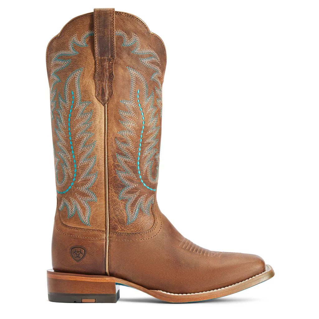 Ariat Women's Frontier Tilly - Rodeo Tan Western Boots - Image 2