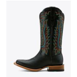 Ariat Women's Frontier Tilly Western Boot- Obsidian - Image 4