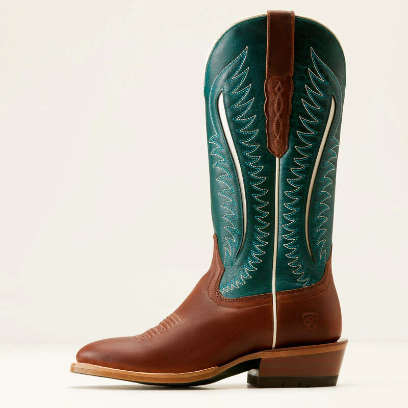 Ariat Women's Futurity Limited Western Boots - Umber Rust/Turquoise Nights - Image 2