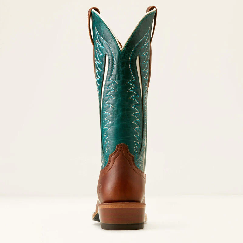 Ariat Women's Futurity Limited Western Boots - Umber Rust/Turquoise Nights - Image 5