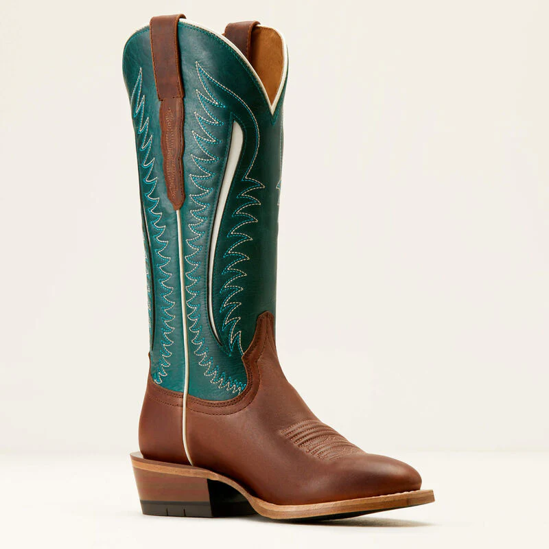 Ariat Women's Futurity Limited Western Boots - Umber Rust/Turquoise Nights - Image 6