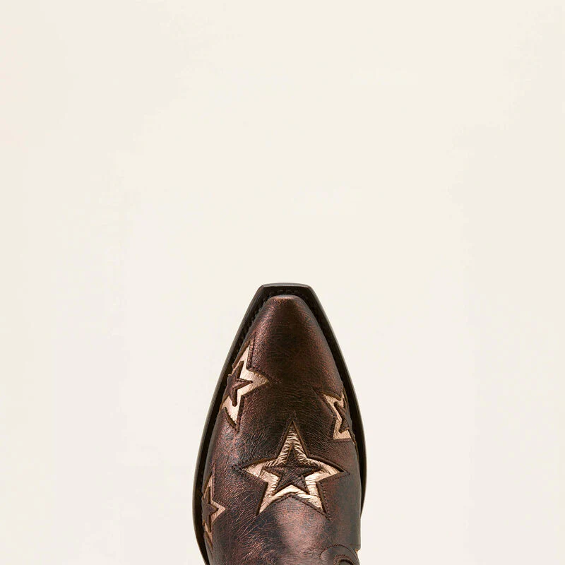 Ariat Women's Hazen Star X Toe Western Boot- Bronze Dream - Image 4
